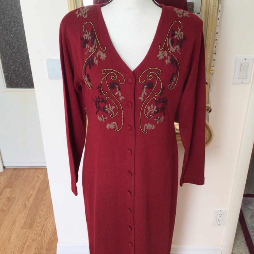 Maxi  dress, wine/burgundy  NWOT